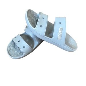 Women’s Crocs Size 8 Silver Great Condition
